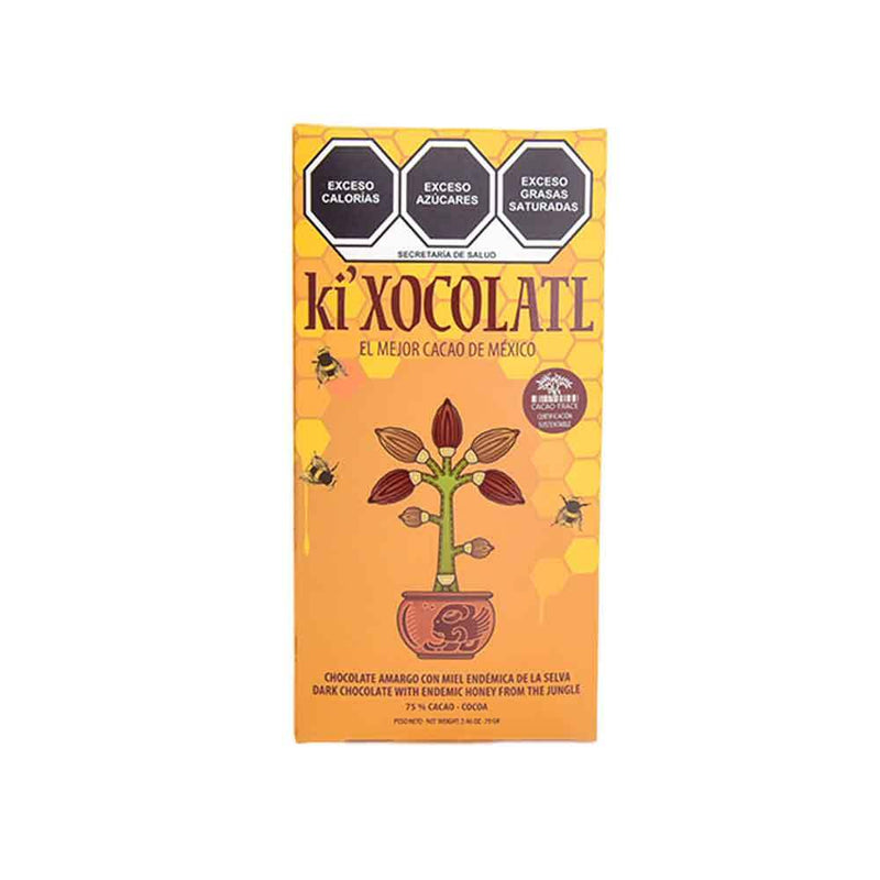 ki'Xocolatl Dark Chocolate with Endemic Jungle Honey – Ki'Xocolatl USA