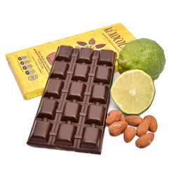 ki'Xocolatl Semi-Bitter Chocolate with Campeche Lime & Almonds