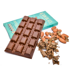 ki'Xocolatl Milk Chocolate with Almonds & Yucatán Oregano