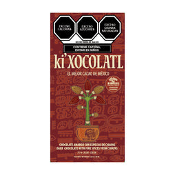 ki'Xocolatl Semi-Bitter Chocolate with Spices