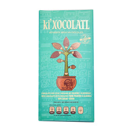 ki'Xocolatl Milk Chocolate with Almonds & Yucatán Oregano