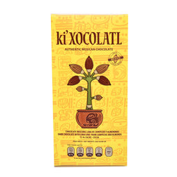 ki'Xocolatl Semi-Bitter Chocolate with Campeche Lime & Almonds
